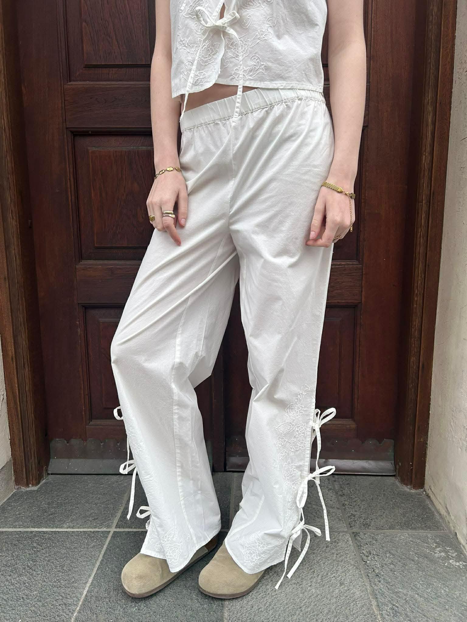 NMMAE Trousers - Cloud Dancer