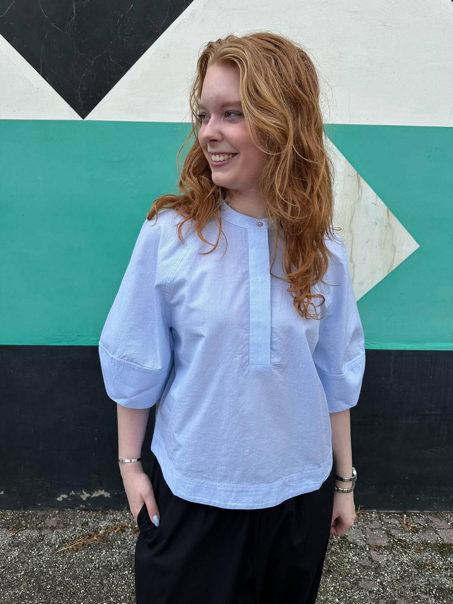ROUTENNE Shirt - Cloud Dancer