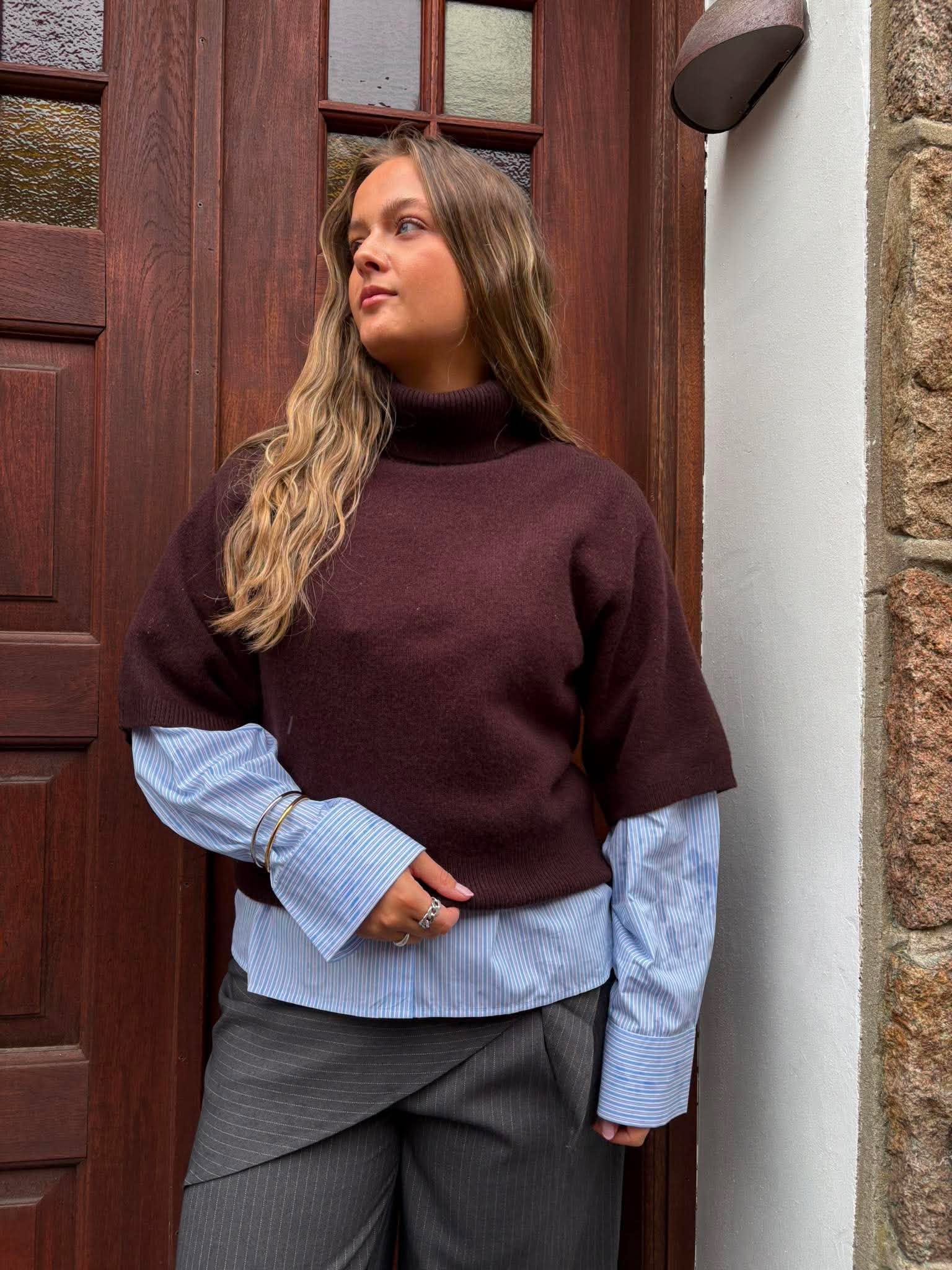 YASEMILA Pullover - Coffee Bean