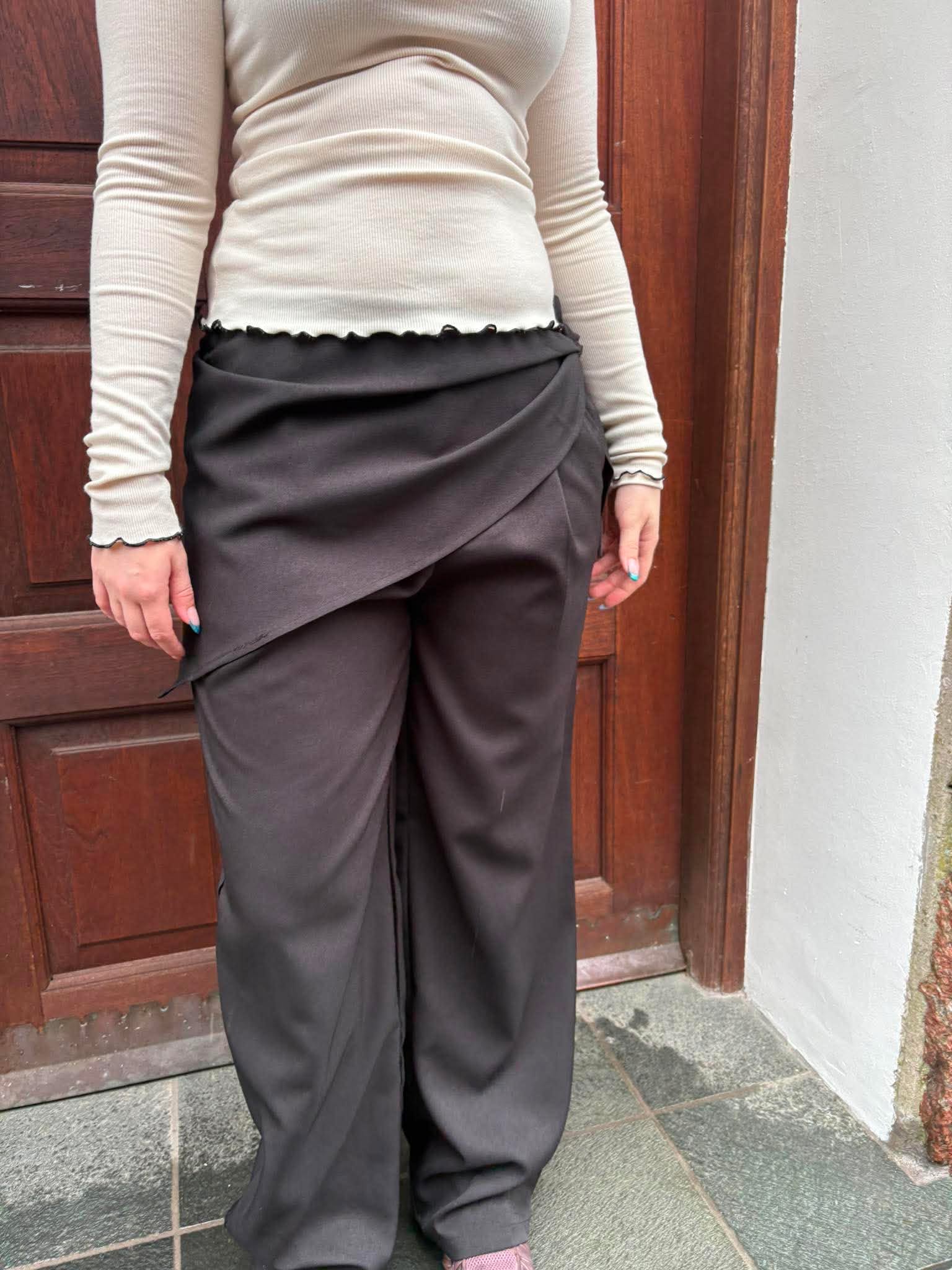NMPINE Trousers - Black