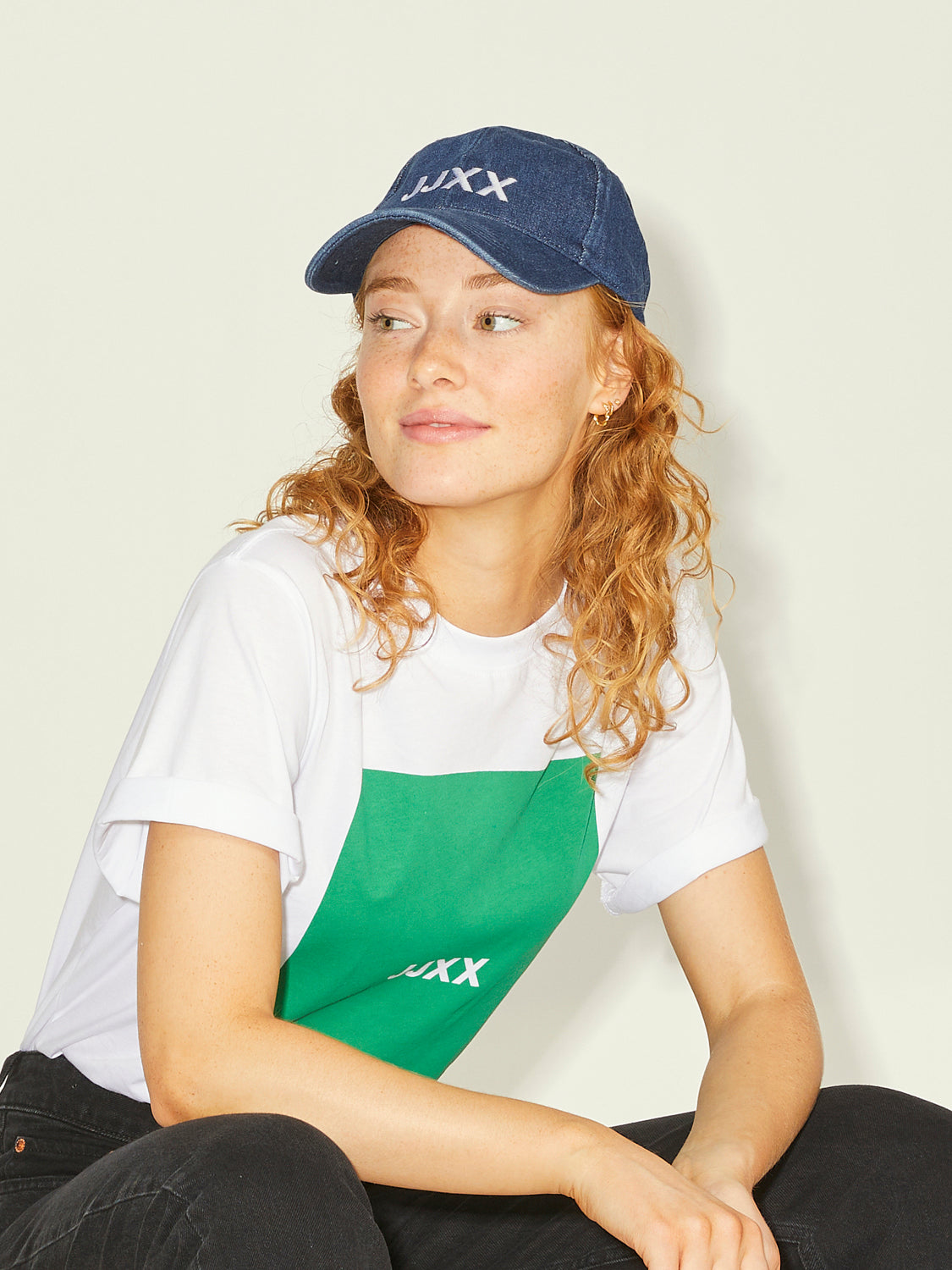 JXBASIC Cap - Dark Blue Denim