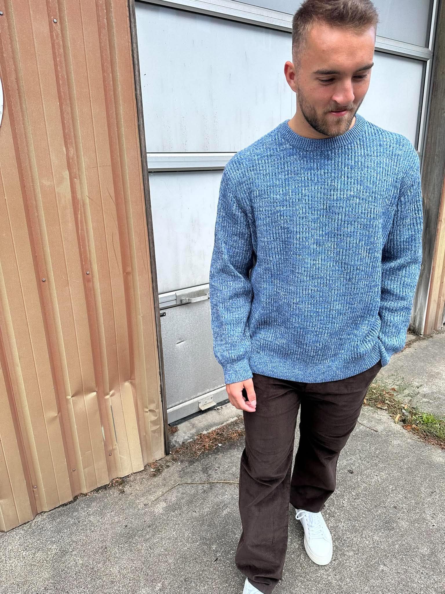 SLMTILUM Pullover - Blue Horizon