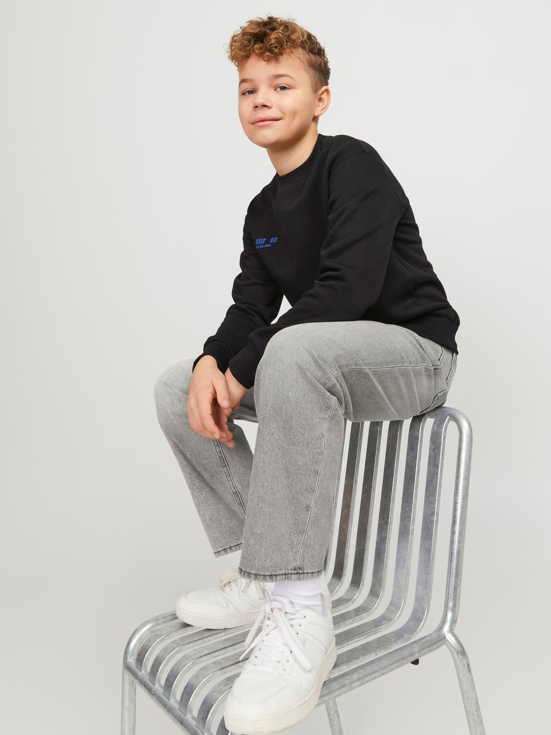 JJICHRIS Jeans - Grey Denim