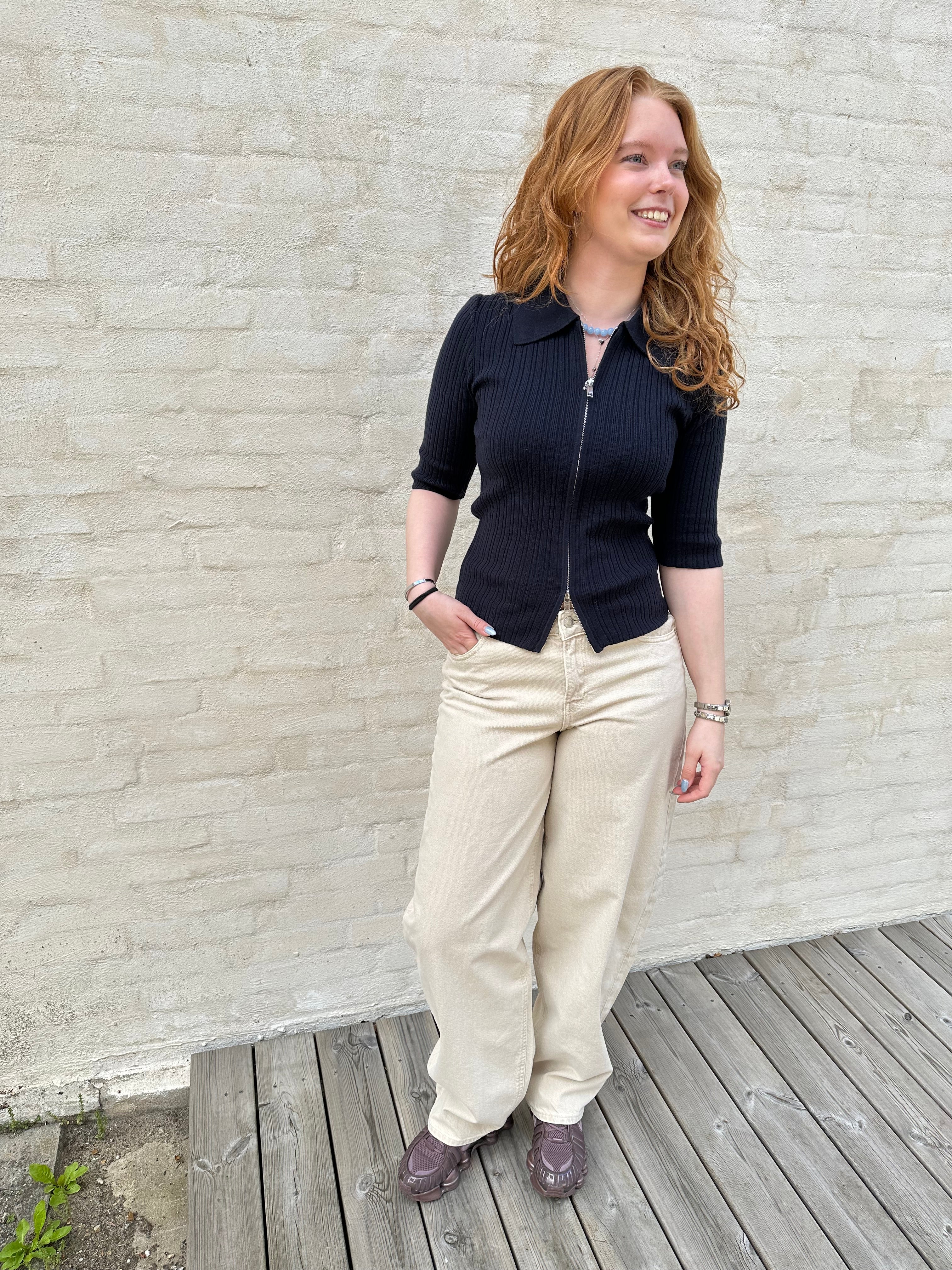 AWHANNA Knitted Cardigan - Night Sky