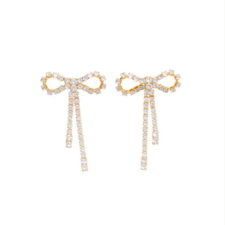 Pico Arco Large Crystal Studs