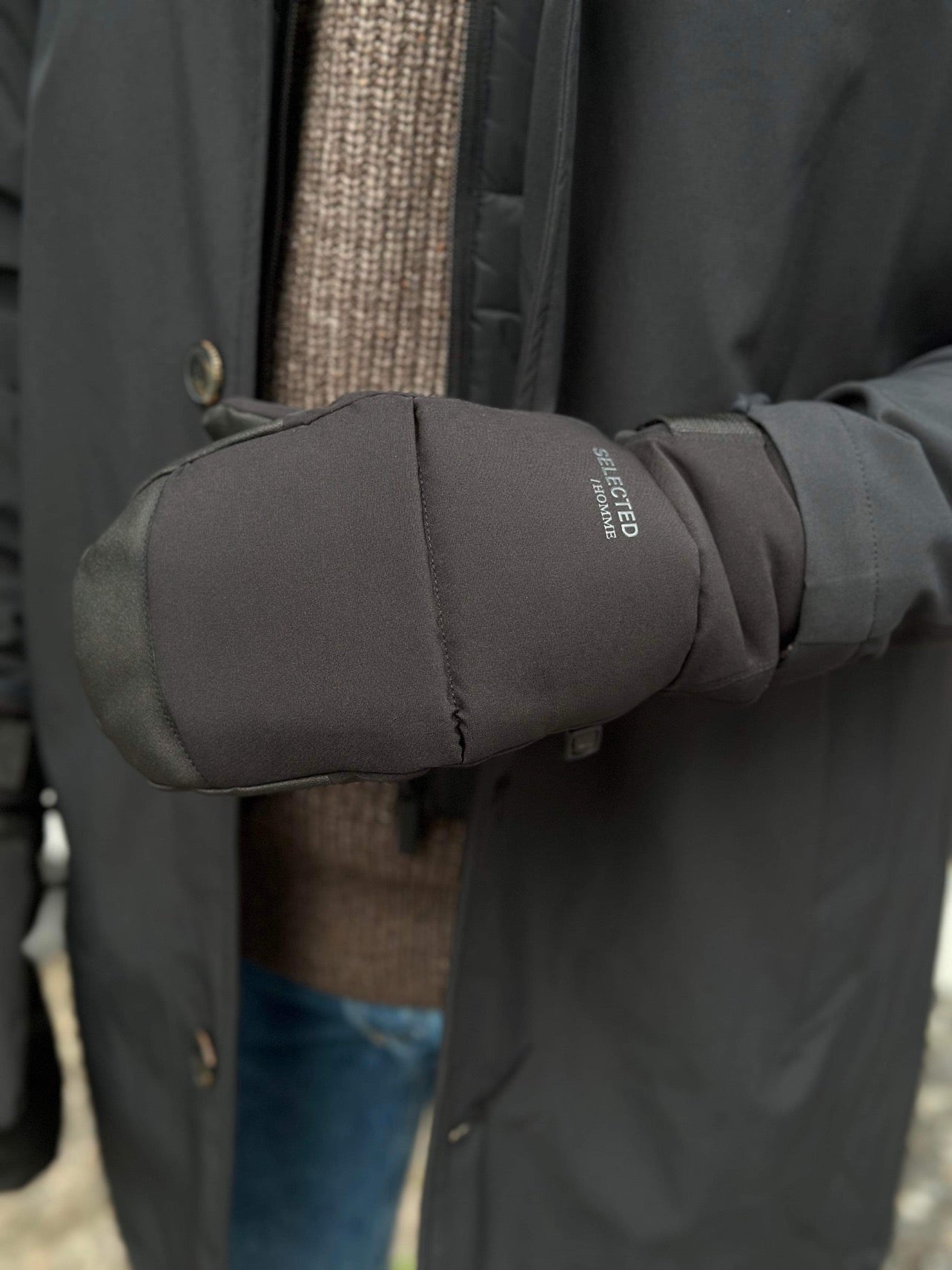 SLHALEX Mittens - Black