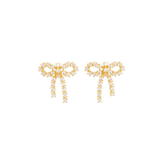 Arco Small Crystal Studs