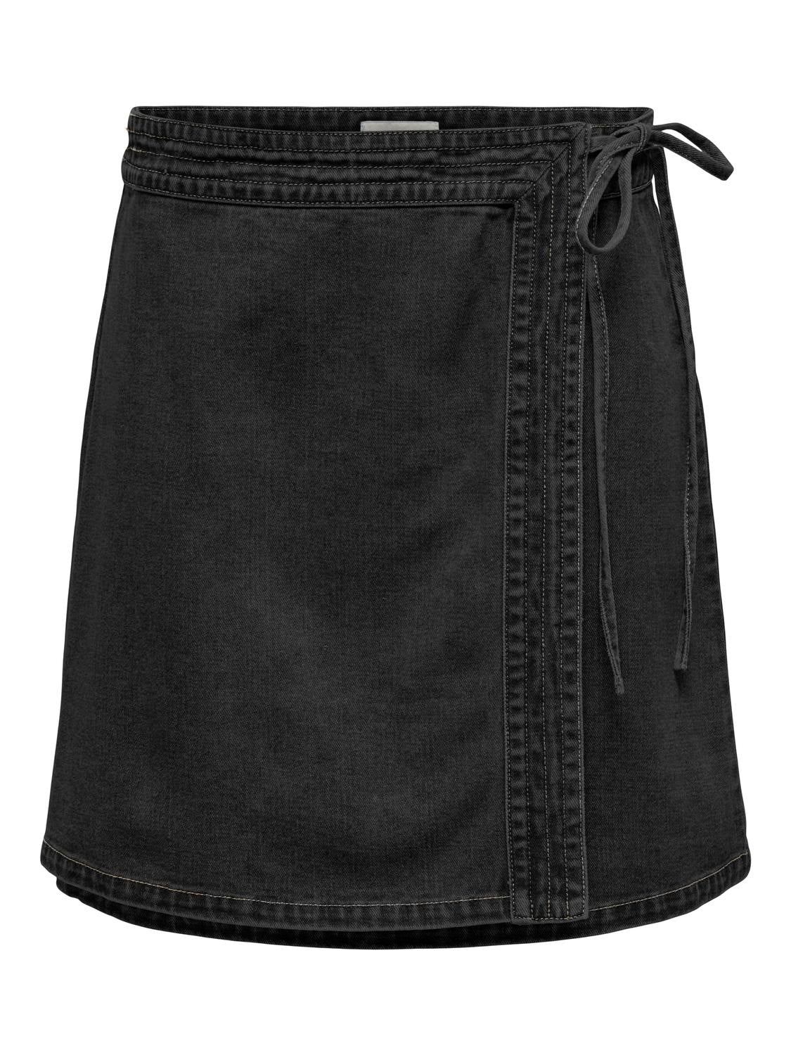 ONLVILLA Skirt - Washed Black