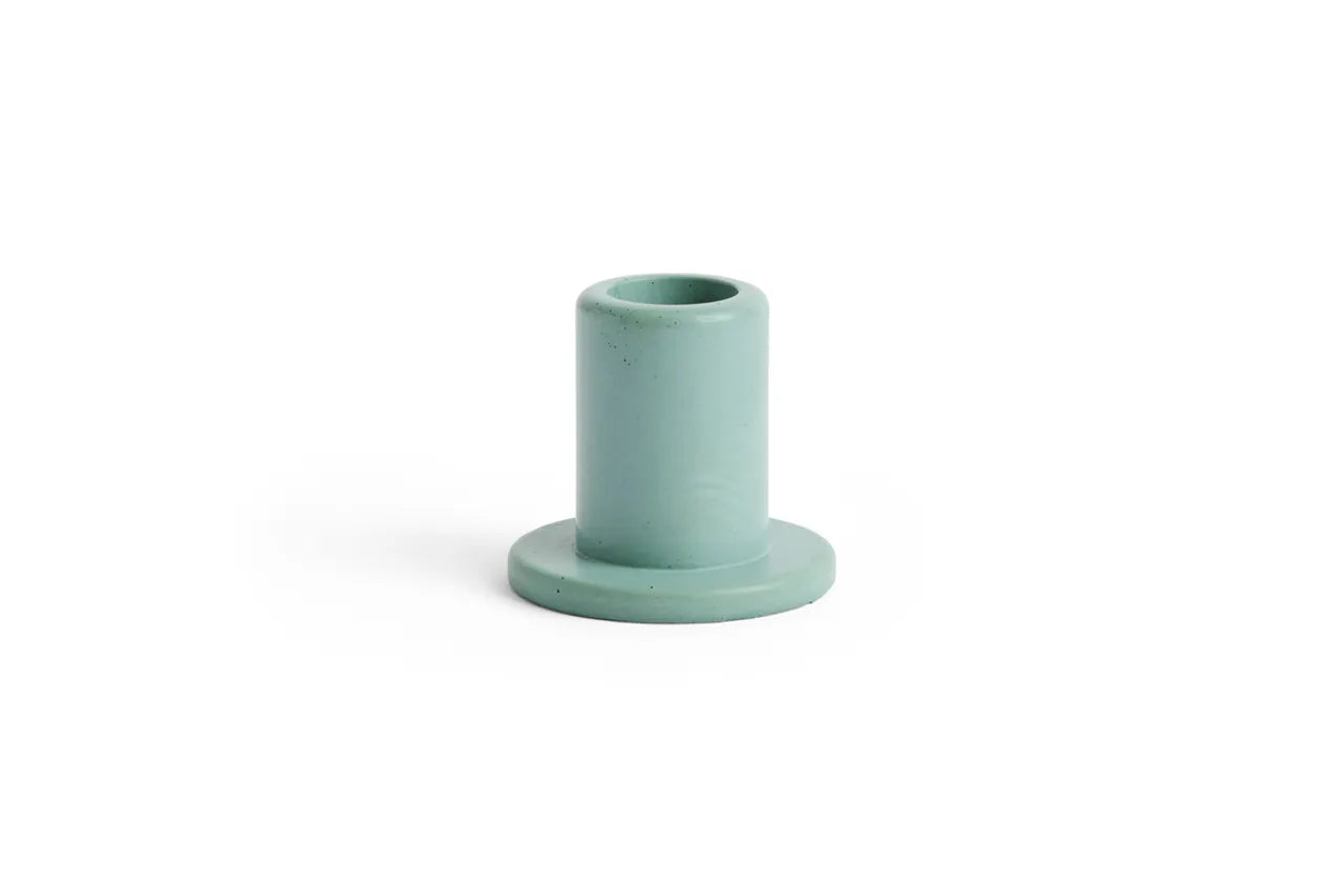 HAY Tube Candleholder Concrete