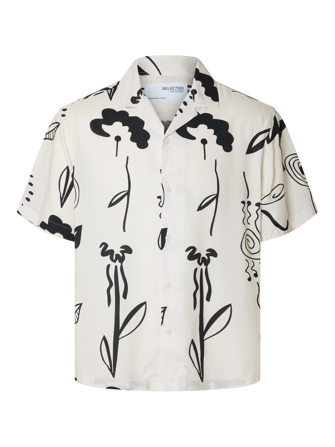 SLHRELAX-RAJESH Shirts - Bright White