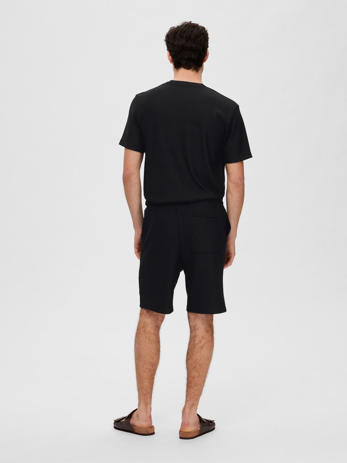 SLHLOOSE-PLISSE Shorts - Black