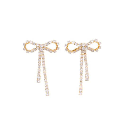 Arco Large Crystal Studs