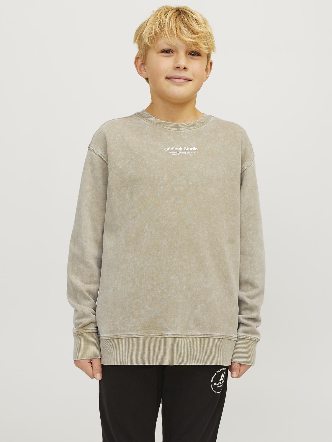 JORVESTERBRO Sweat - Silver Sage
