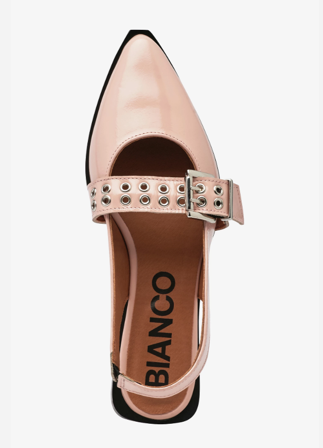 BIANCO VICTORIA SLINGBACKS - dusty pink
