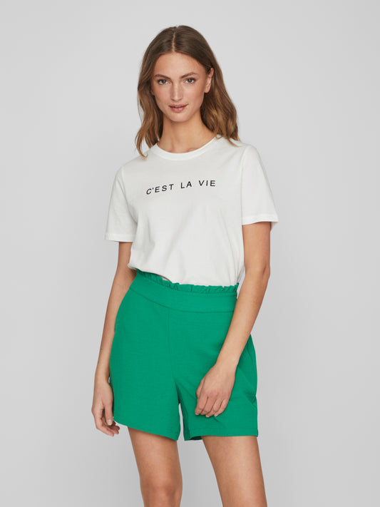 VIFREEDA T-Shirt - Cloud Dancer