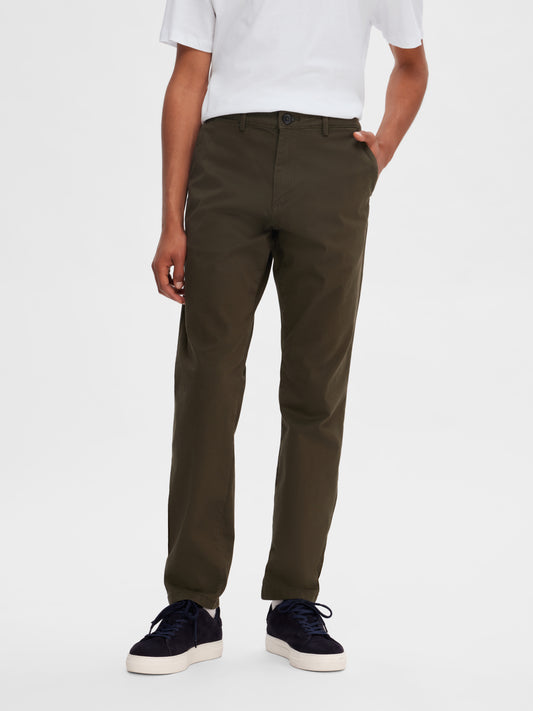 SLH175-SLIM Pants - Forest Night
