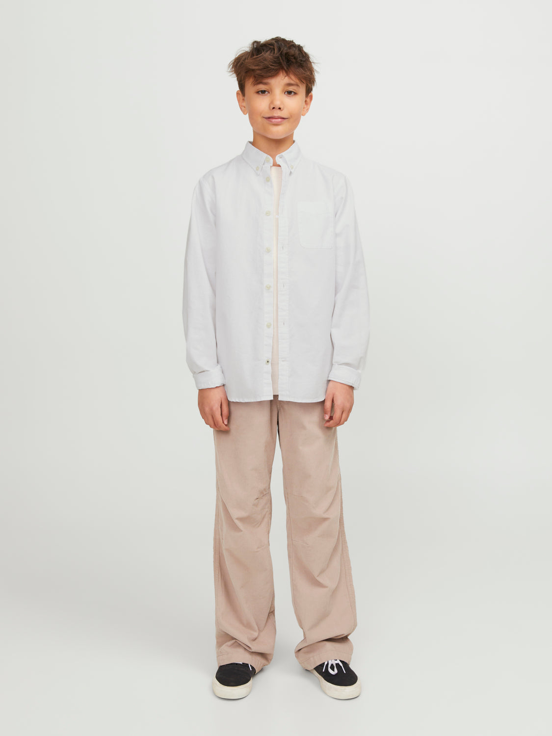 JJEOXFORD Shirts - White
