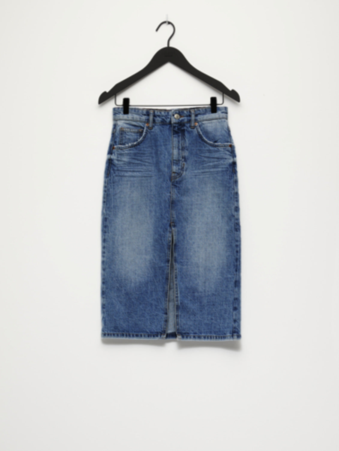 OBJHARLOW Skirt - Medium Blue Denim