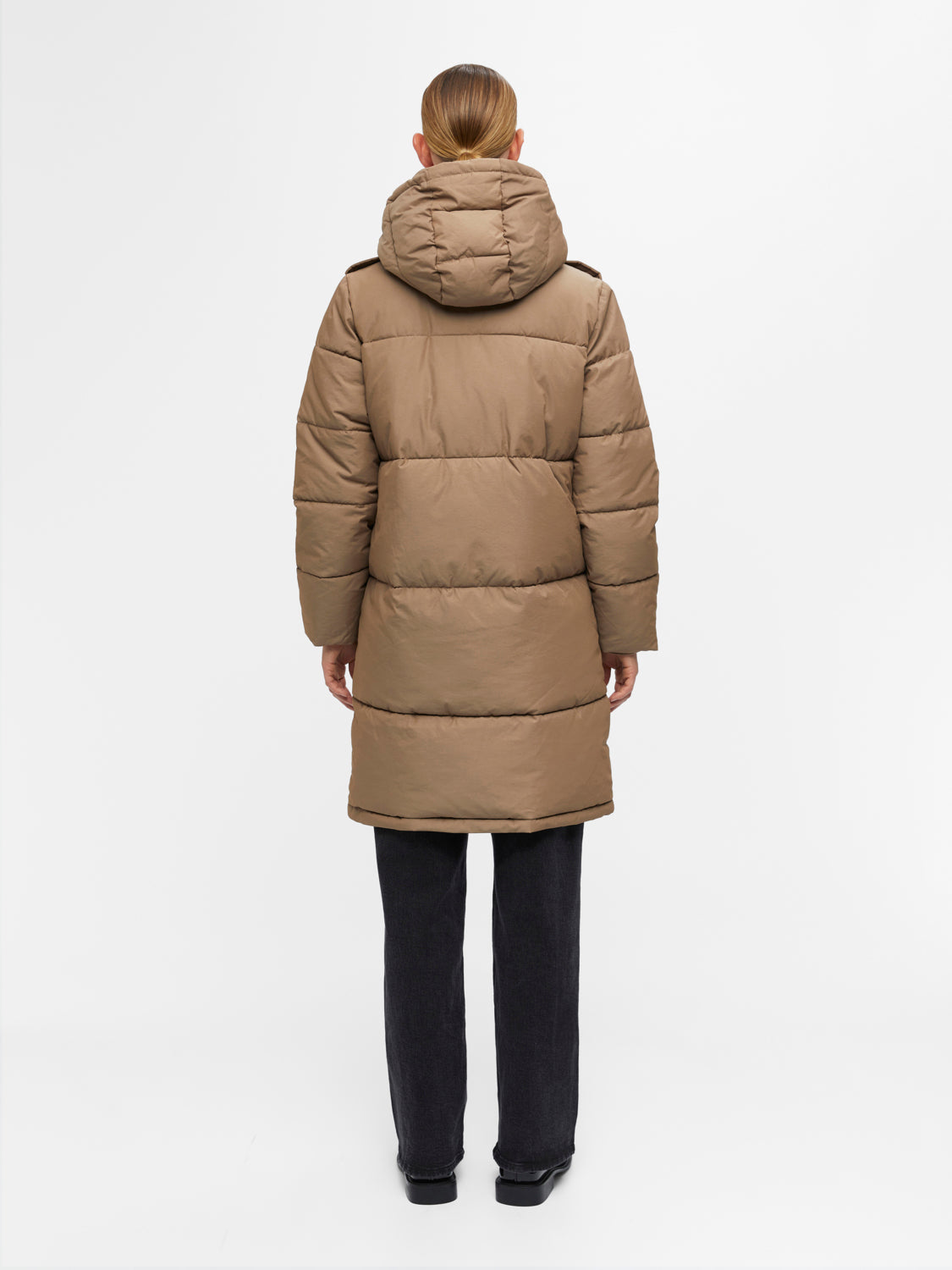 OBJZHANNA Coat - Fossil