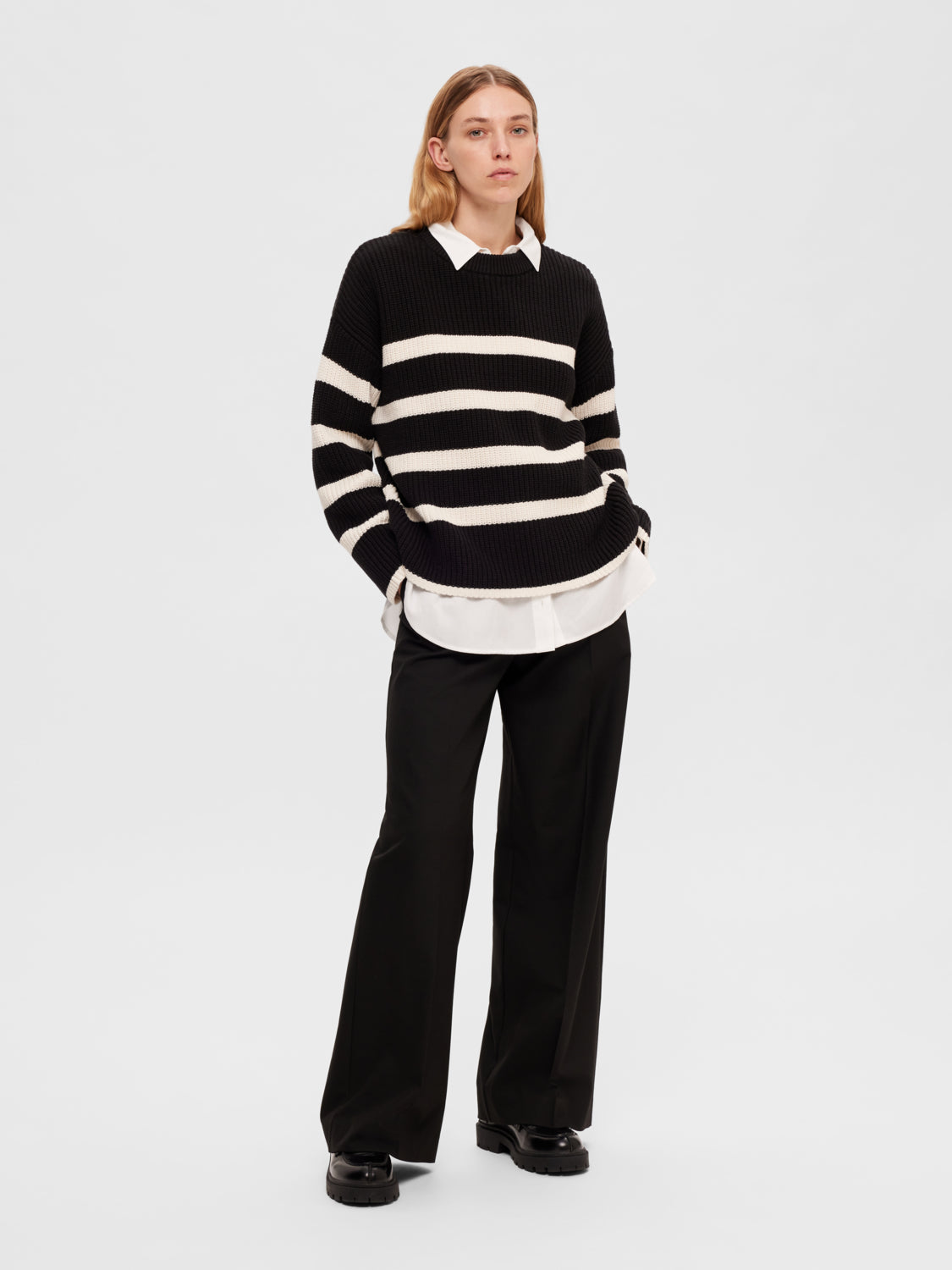 SLFBLOOMIE Pullover - Black