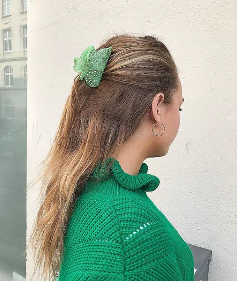 Pico Crystal Leaf Klemme