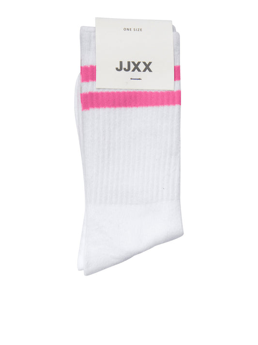 JXBASIC Socks - Carmine Rose