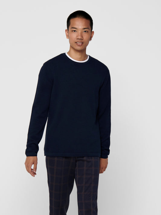 ONSPANTER Pullover - Dress Blues