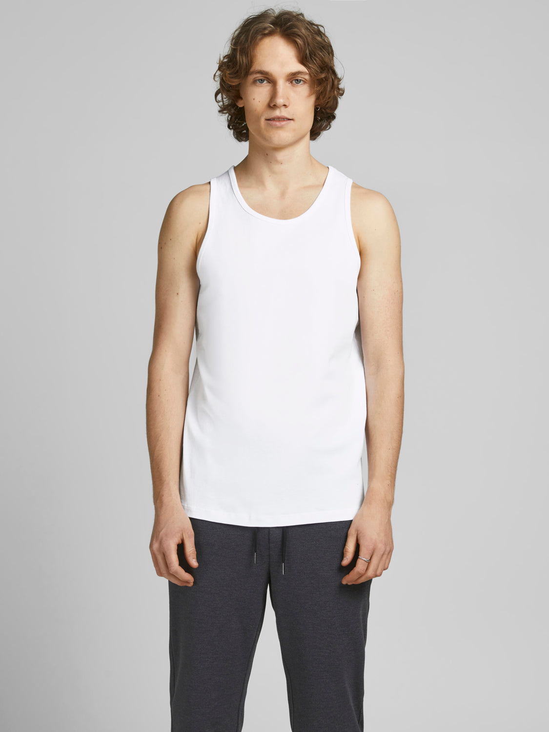 JACBASIC Tank Top - White