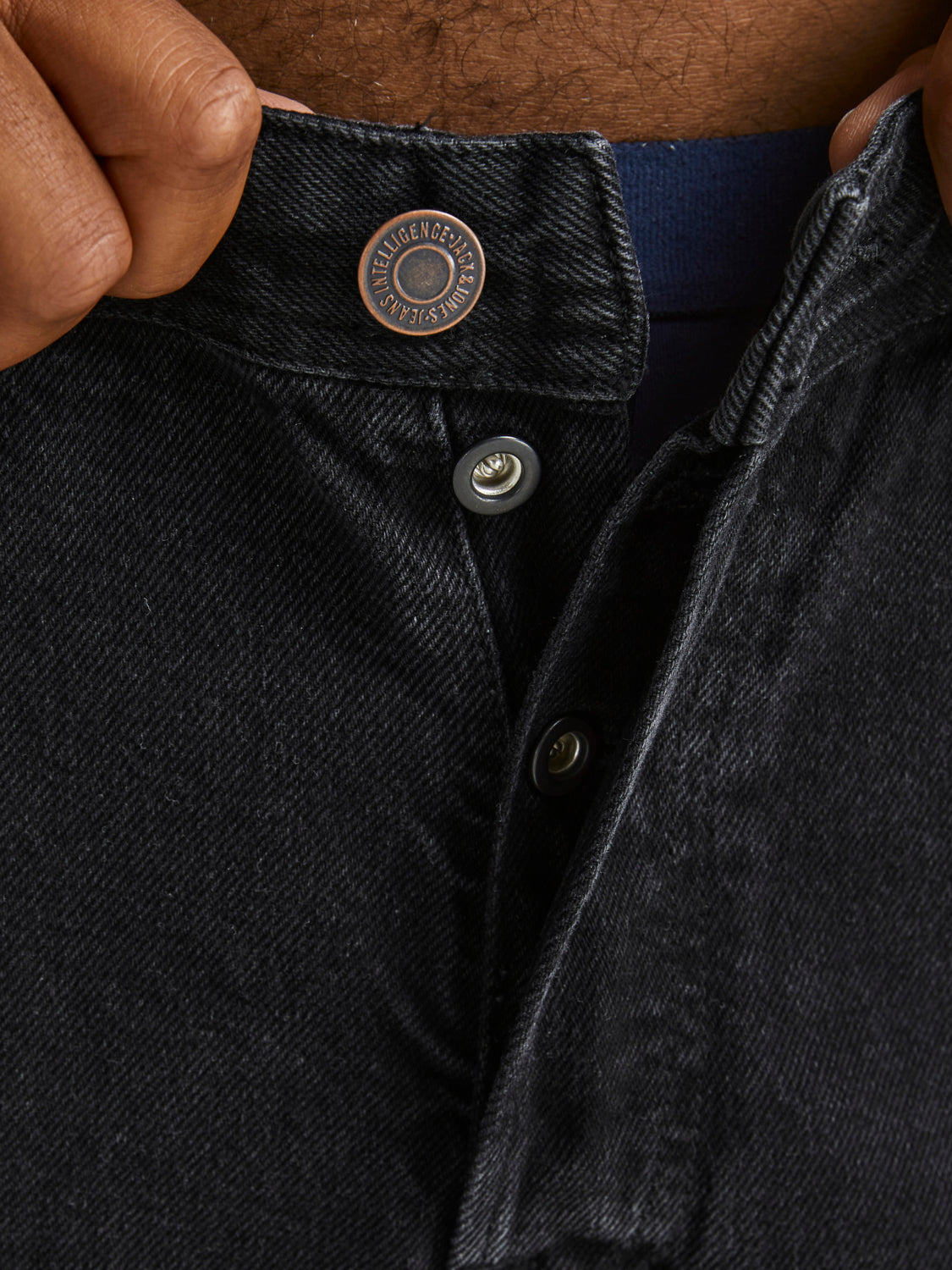 JJICHRIS Jeans - Black Denim