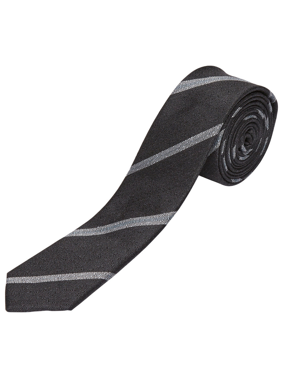 SHDNEW Tie - dark grey melange