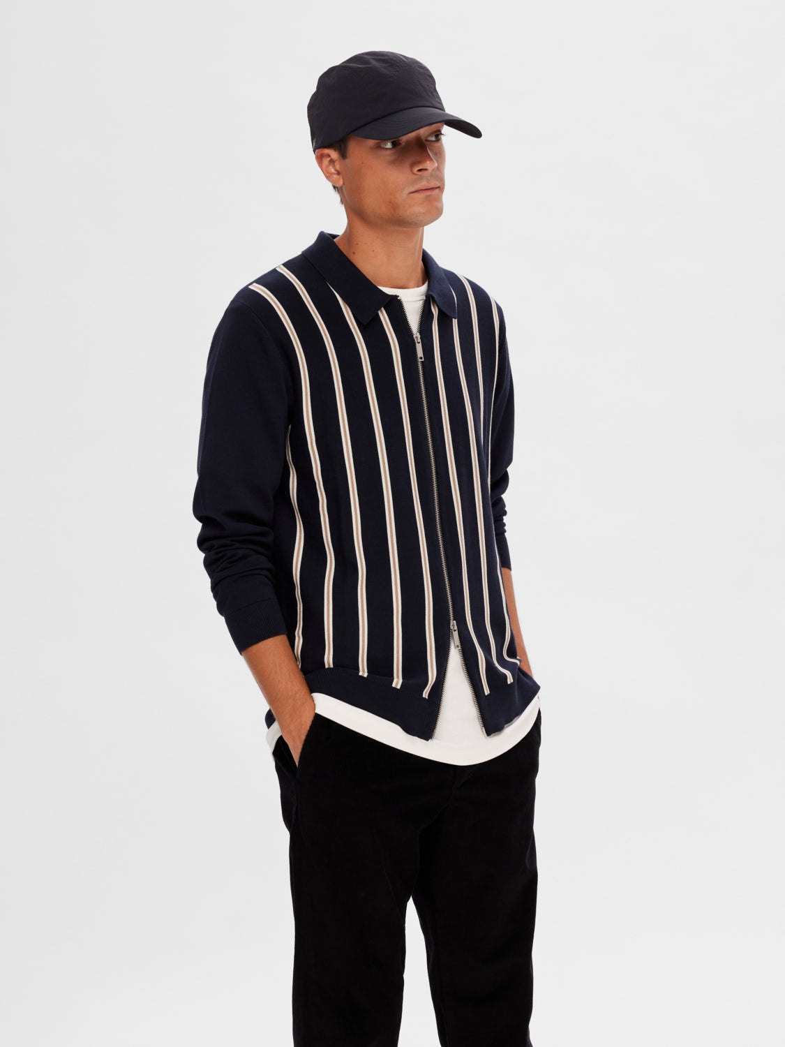 SLHMATTIS Pullover - Sky Captain