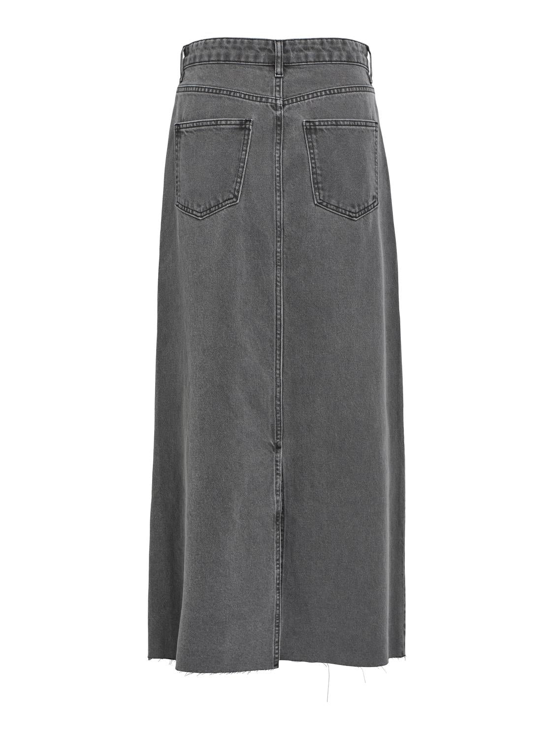 OBJHARLOW Skirt - Grey Denim