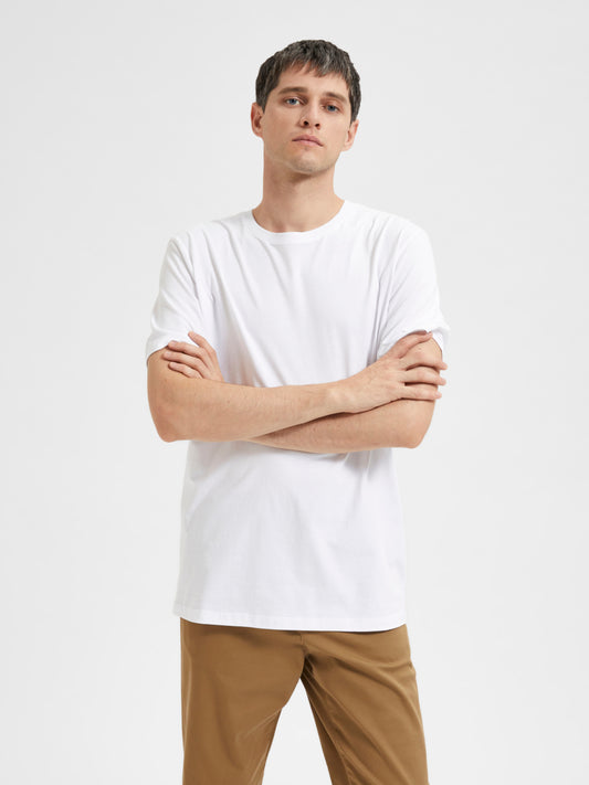 SLHASPEN T-Shirt - Bright White
