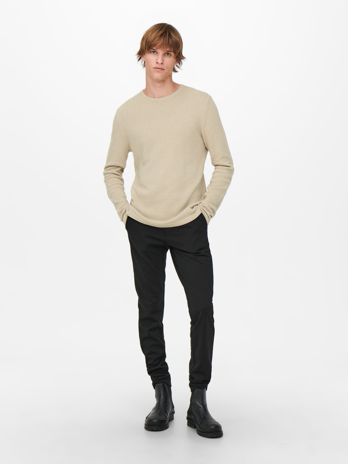 ONSPANTER Pullover - Silver Lining