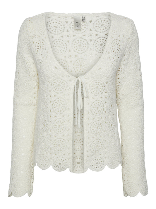 YASLOMIA Cardigan - Star White