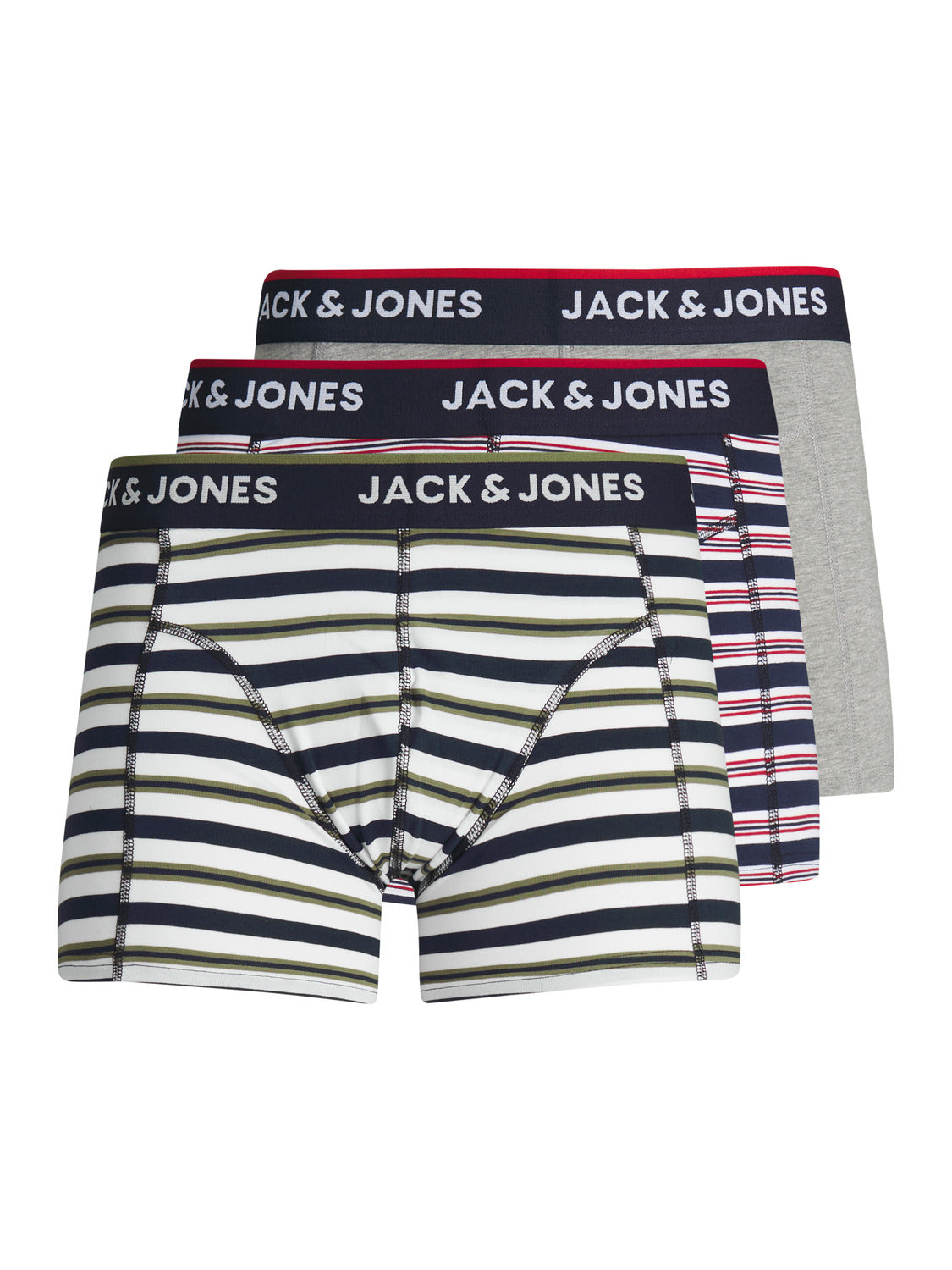 JACGLENN Trunks - Light Grey Melange
