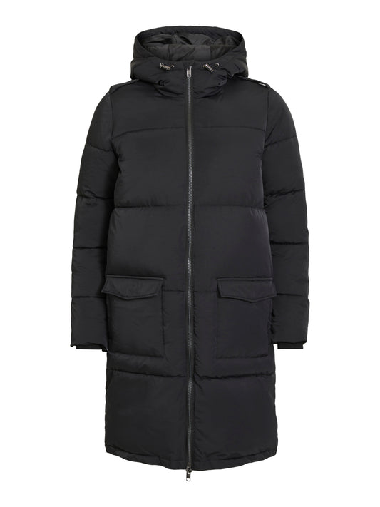 OBJZHANNA Coat - Black