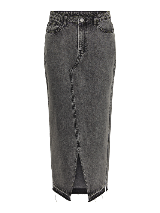 PCNORA Skirt - Grey Denim