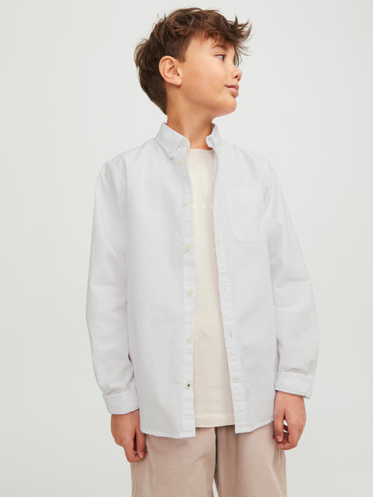 JJEOXFORD Shirts - White