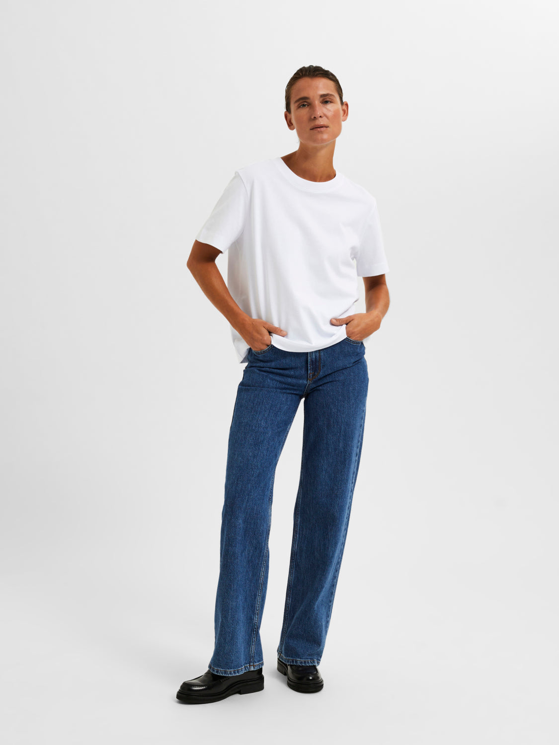 SLFESSENTIAL T-Shirt - Bright White