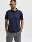 SLHLEROY Polo Shirt - Navy Blazer