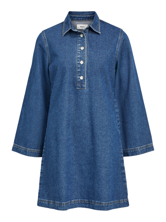 OBJHARLOW Dress - Medium Blue Denim