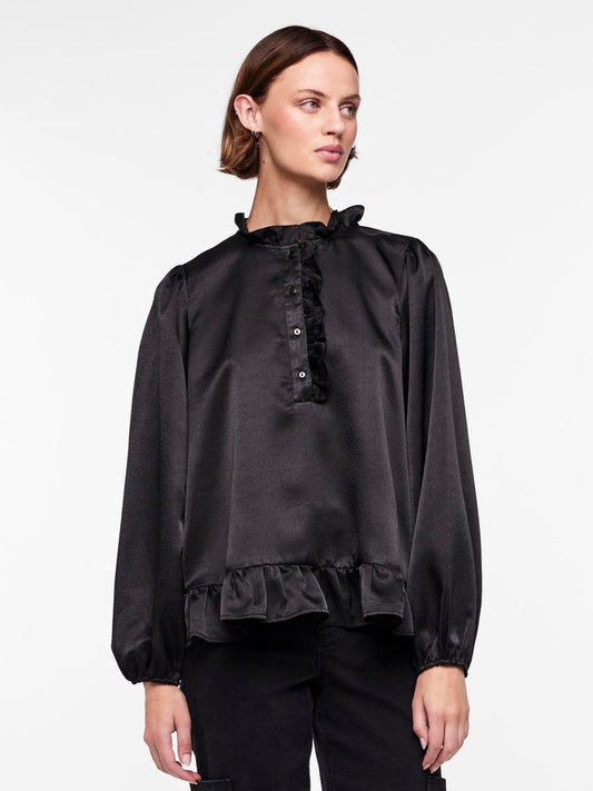 PCNESSA T-Shirts & Tops - Black