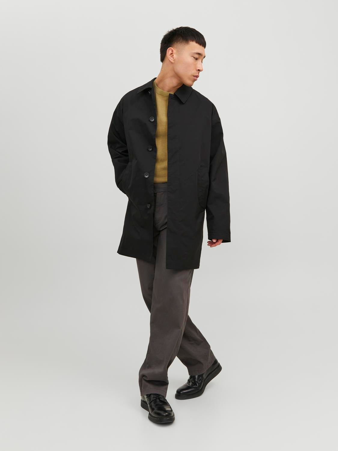 JJECREASE Coat - Black