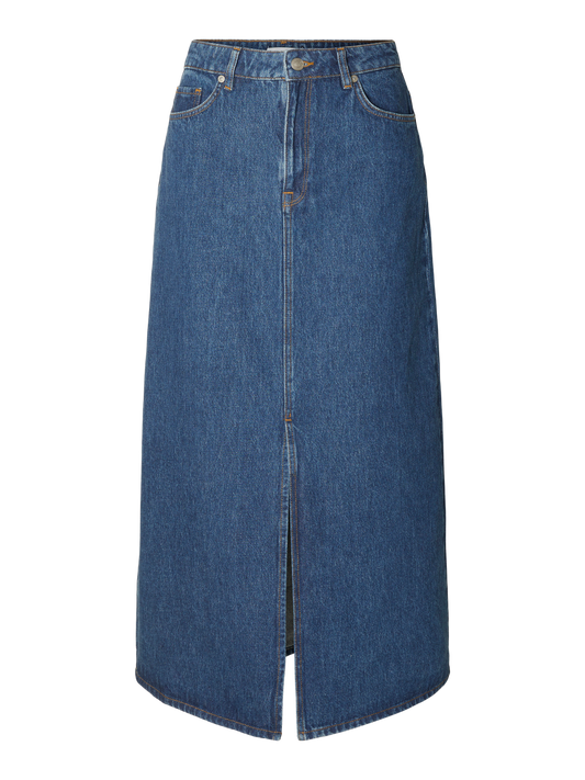SLFESTHER Skirt - Medium Blue Denim