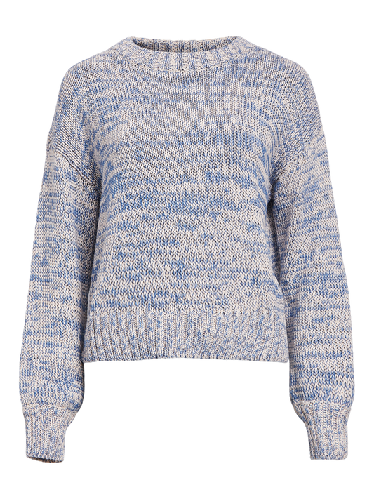 OBJSOLEIMA Pullover - Palace Blue