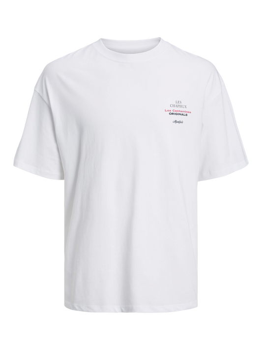 JORVILLERAYBRIGHT T-Shirt - Bright White