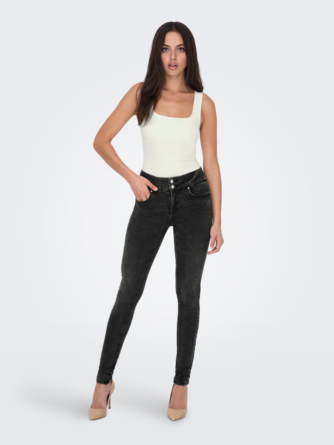 ONLEA T-shirts & Tops - Cloud Dancer