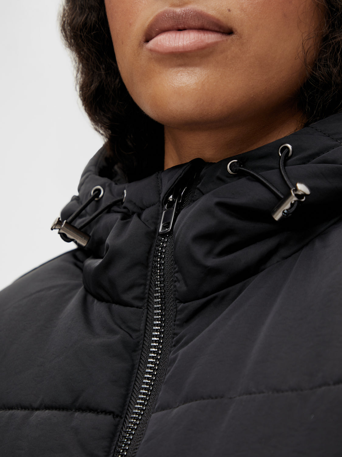 OBJZHANNA Coat - Black