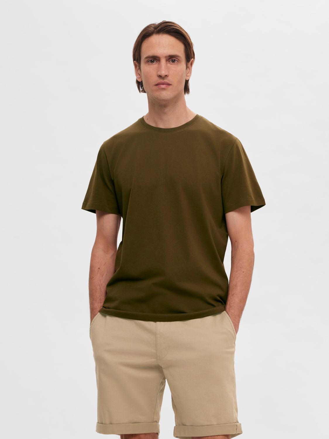 SLHASPEN T-Shirt - Dark Olive